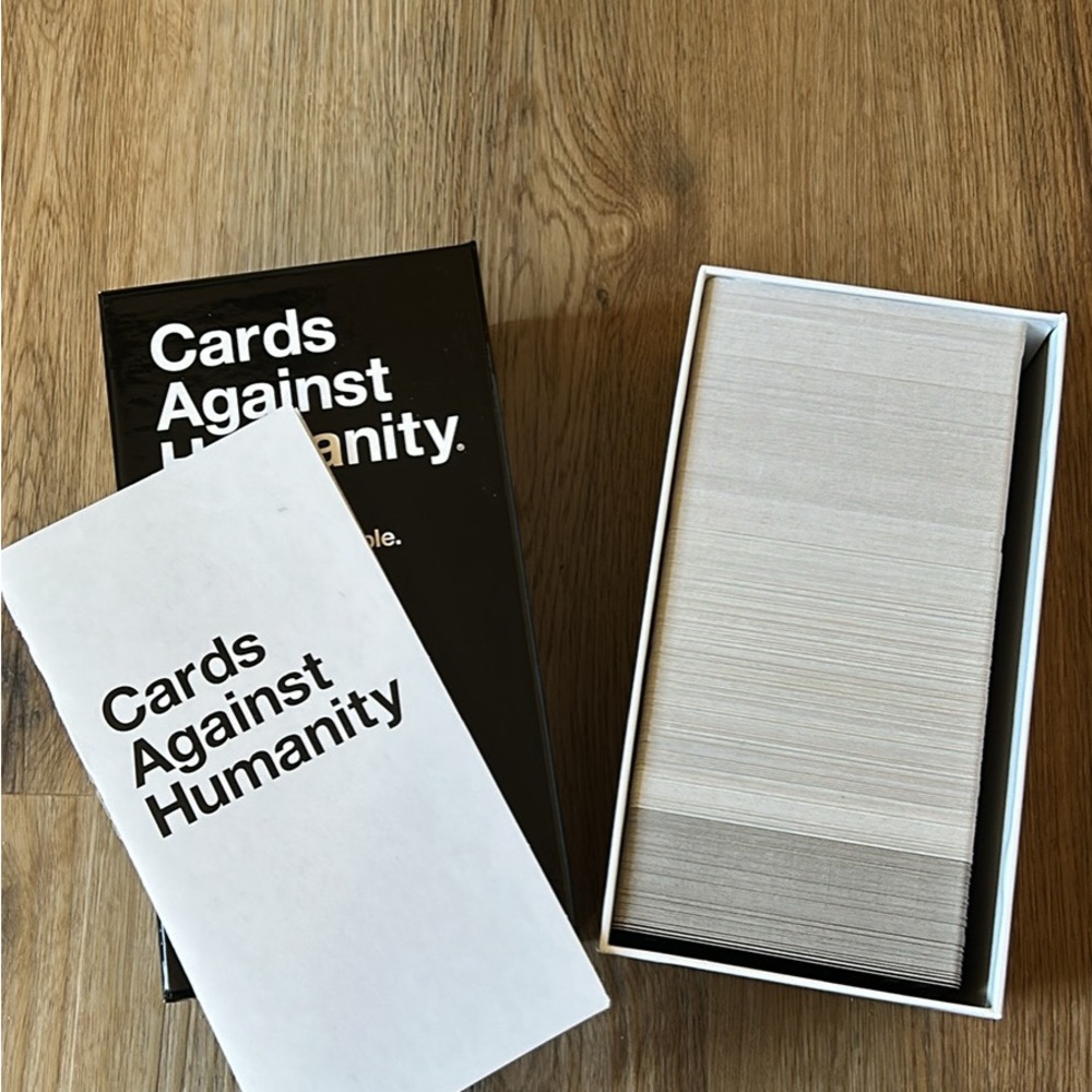 Cards Against Humanity Card Game - Black and White